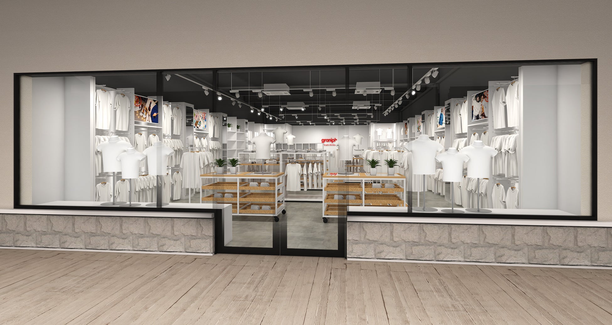 グラフィックライフストアのグラニフ 4月度 2店舗を新規オープン 1店舗をリニューアルオープン 株式会社グラニフのプレスリリース グラフィックライフストアのグラニフ 4月度 2店舗を新規オープン 1店舗をリニューアルオープン 株式会社グラニフのプレスリリース