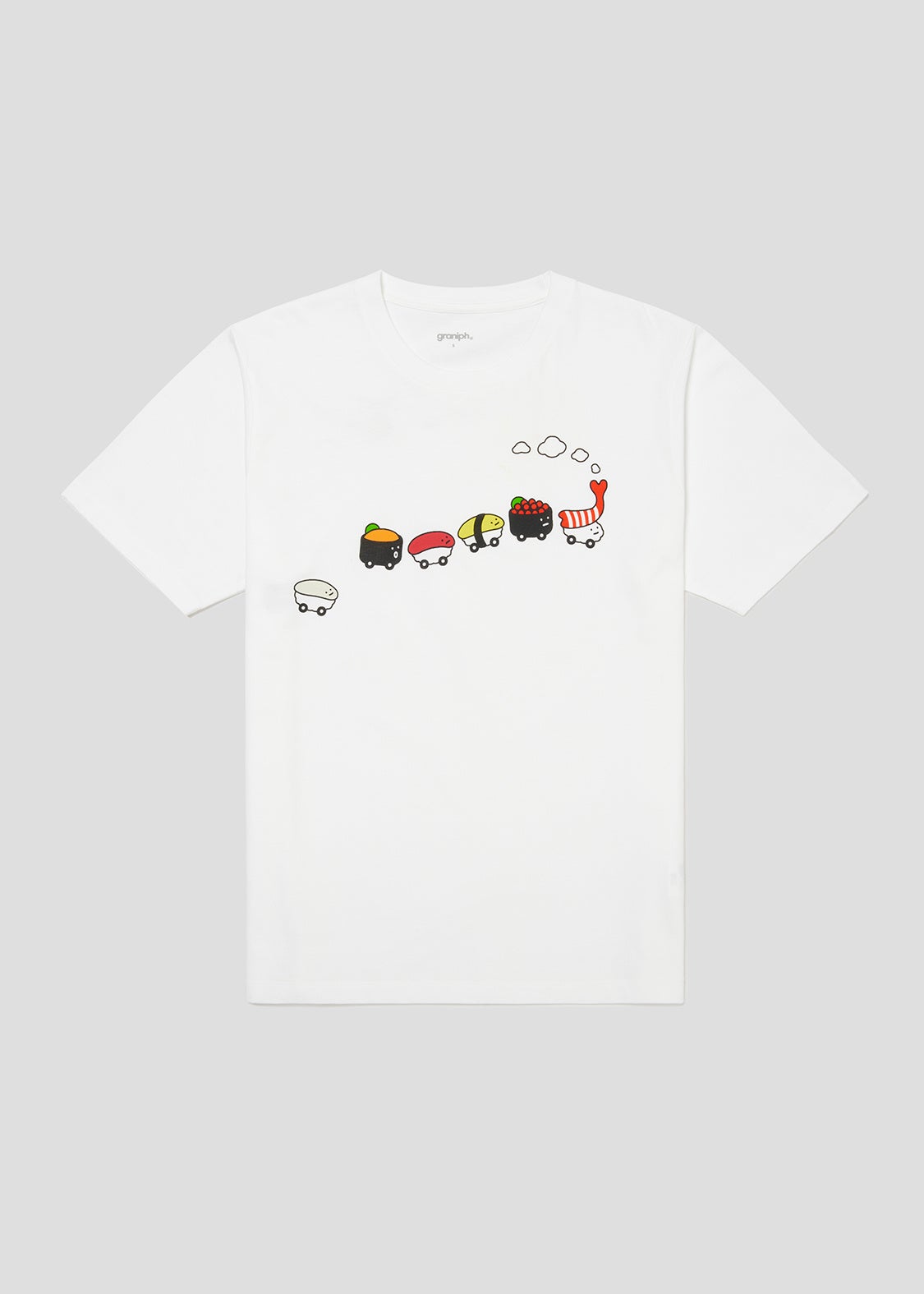 Tシャツ「おさんぽスシトレイン」表
