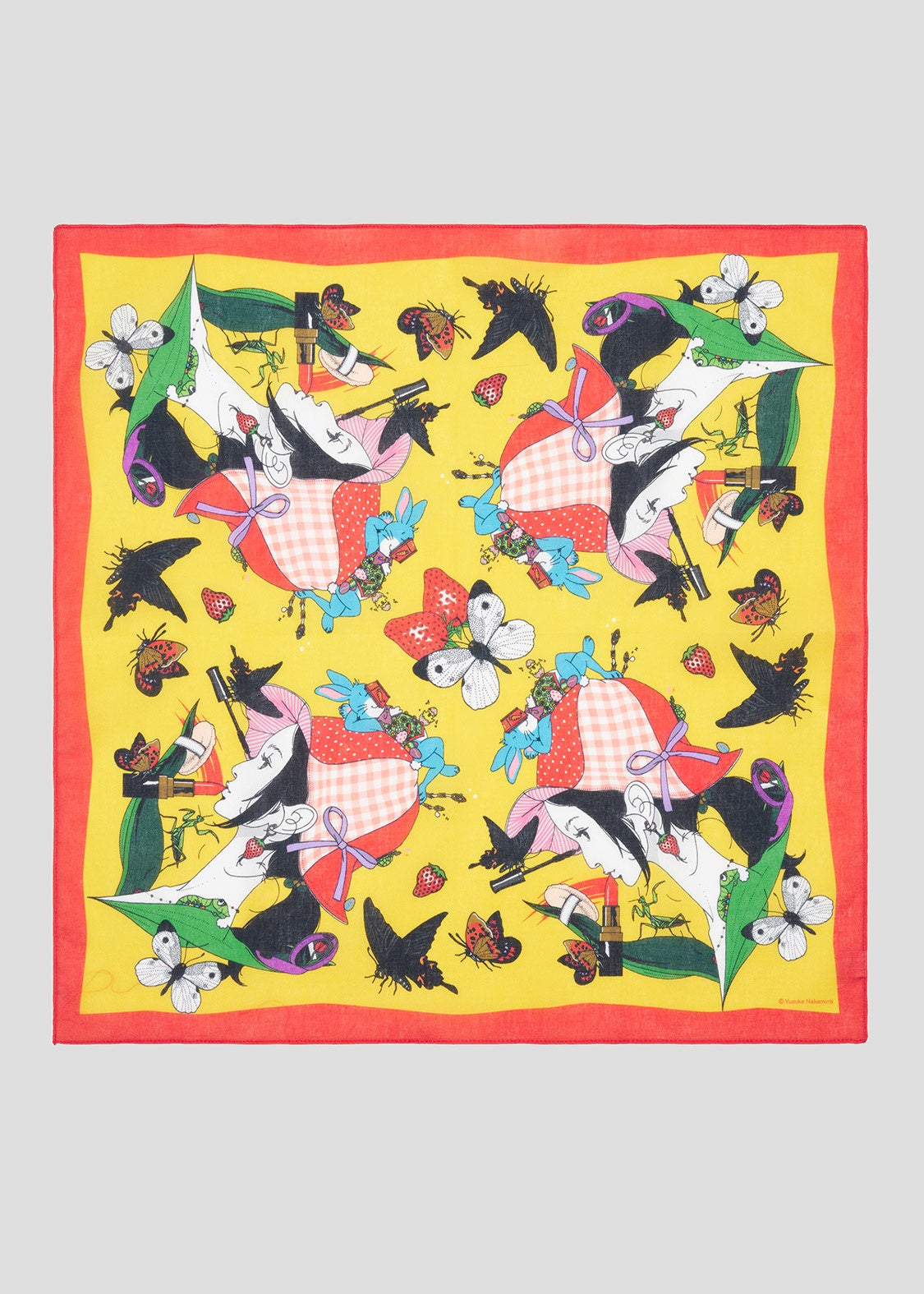 春(中村佑介)｜コットンハンカチ