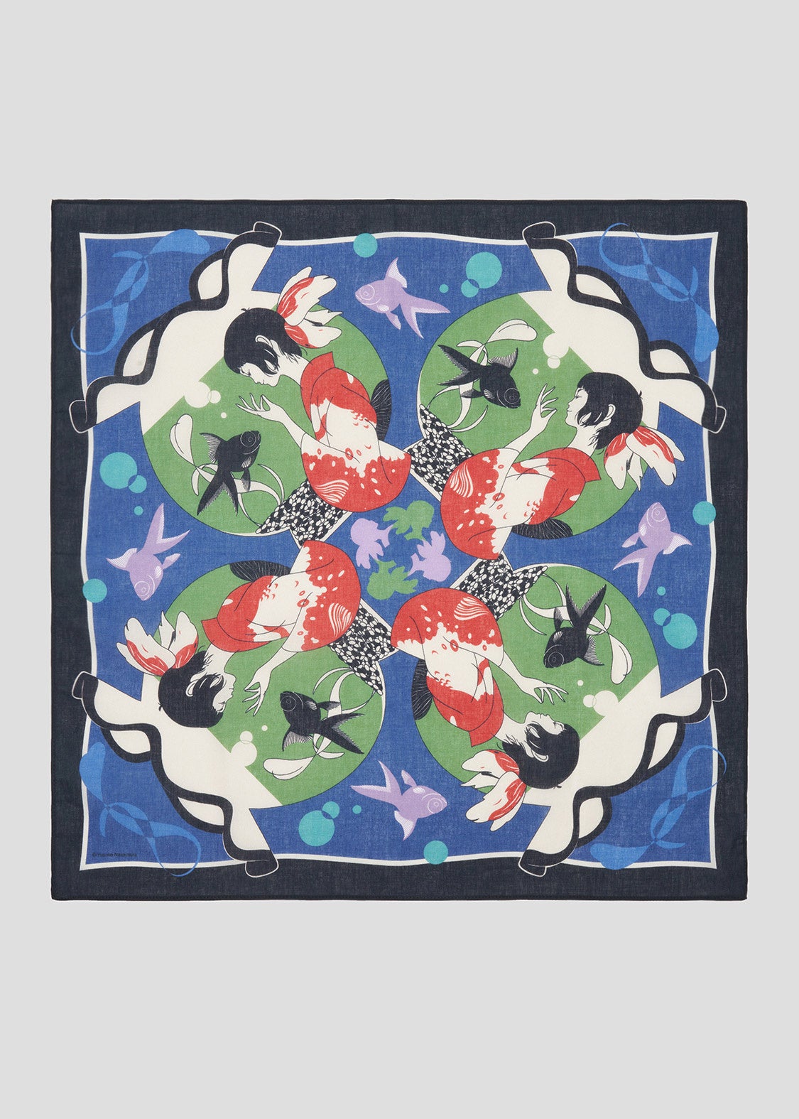 金魚(中村佑介)｜コットンハンカチ