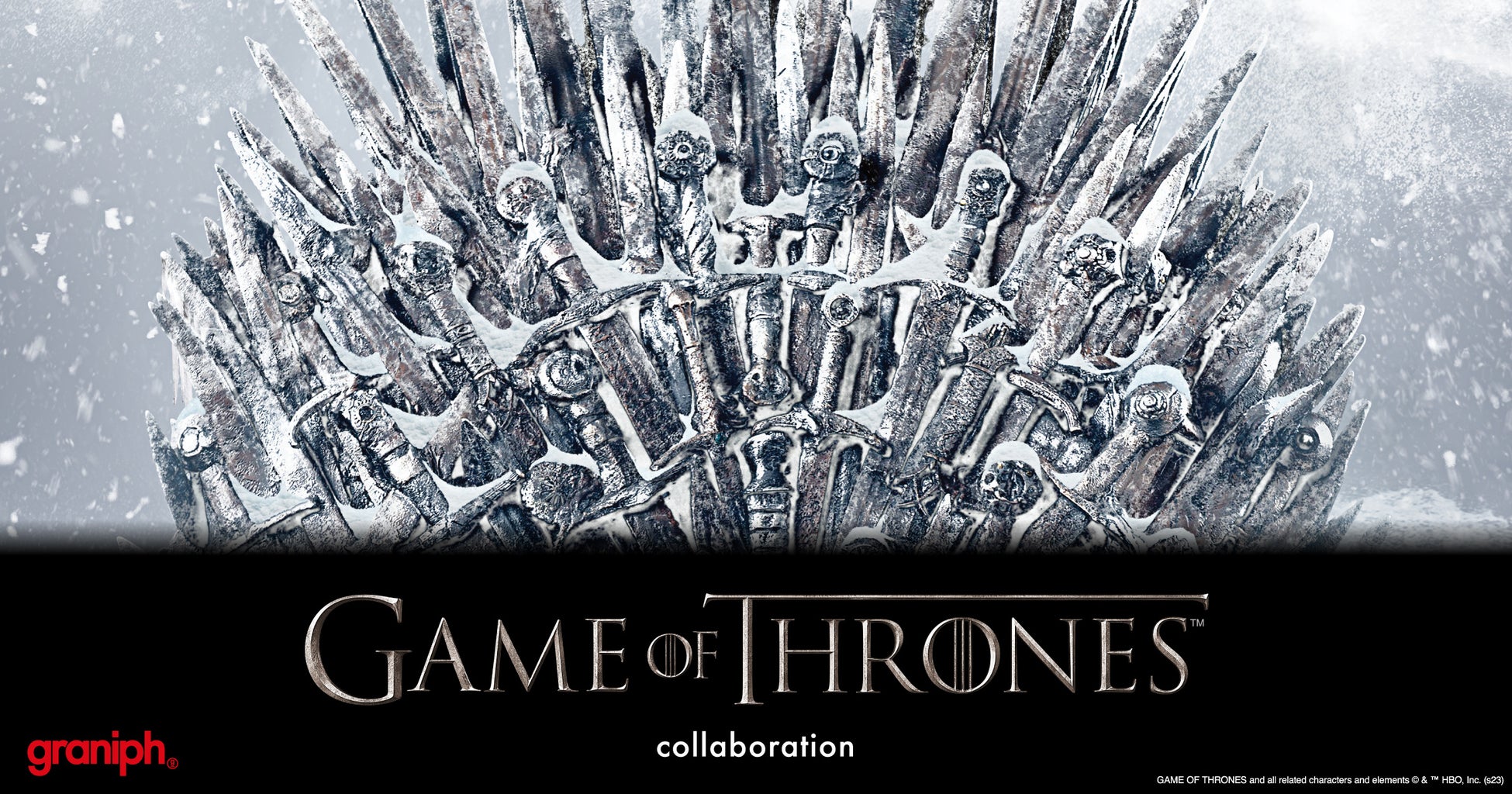 「ゲーム・オブ・スローンズ」とグラニフのコラボアイテムが2023年6月27日発売!予約で2倍ポイントも!原宿店には実物大“鉄の玉座”も登場! 「ゲーム・オブ・スローンズ」とグラニフのコラボアイテムが2023年6月27日発売!予約で2倍ポイントも!原宿店には実物大“鉄の玉座”も登場!