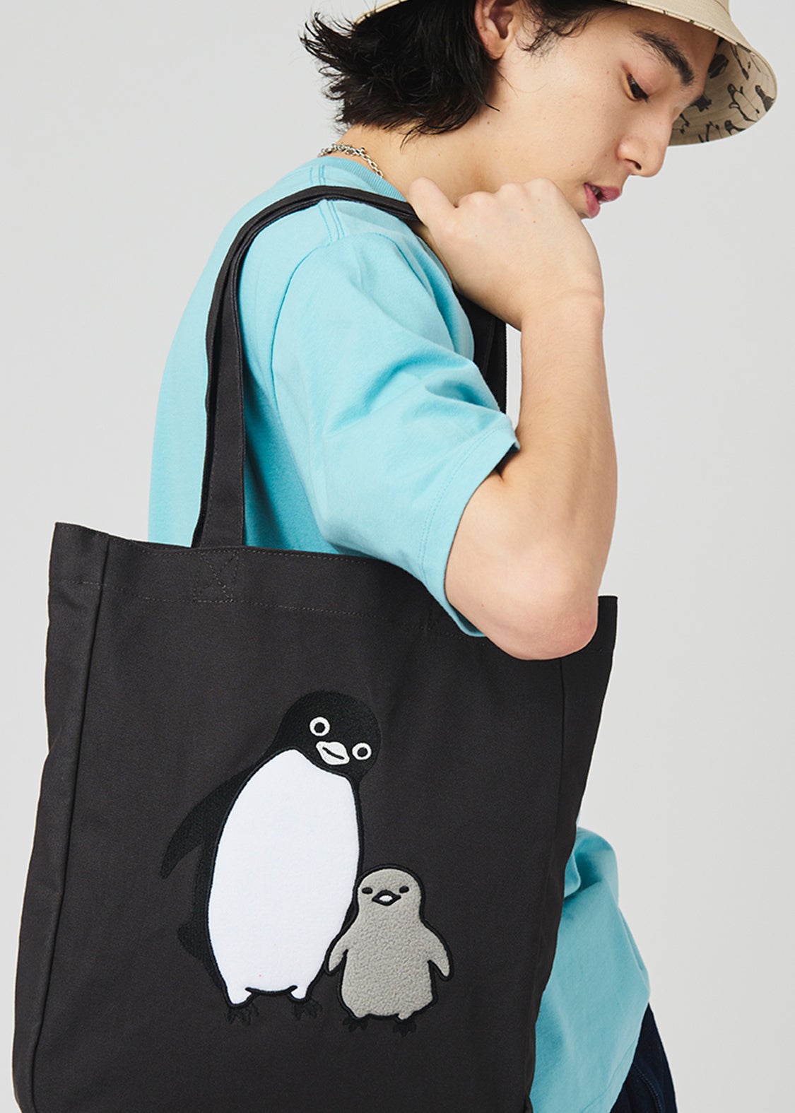 新品 さかざきちはる Suica ペンギン 親子 トートバッグ Amazon.co.jp: 親子 さかざきちはる キッズトートバッグ