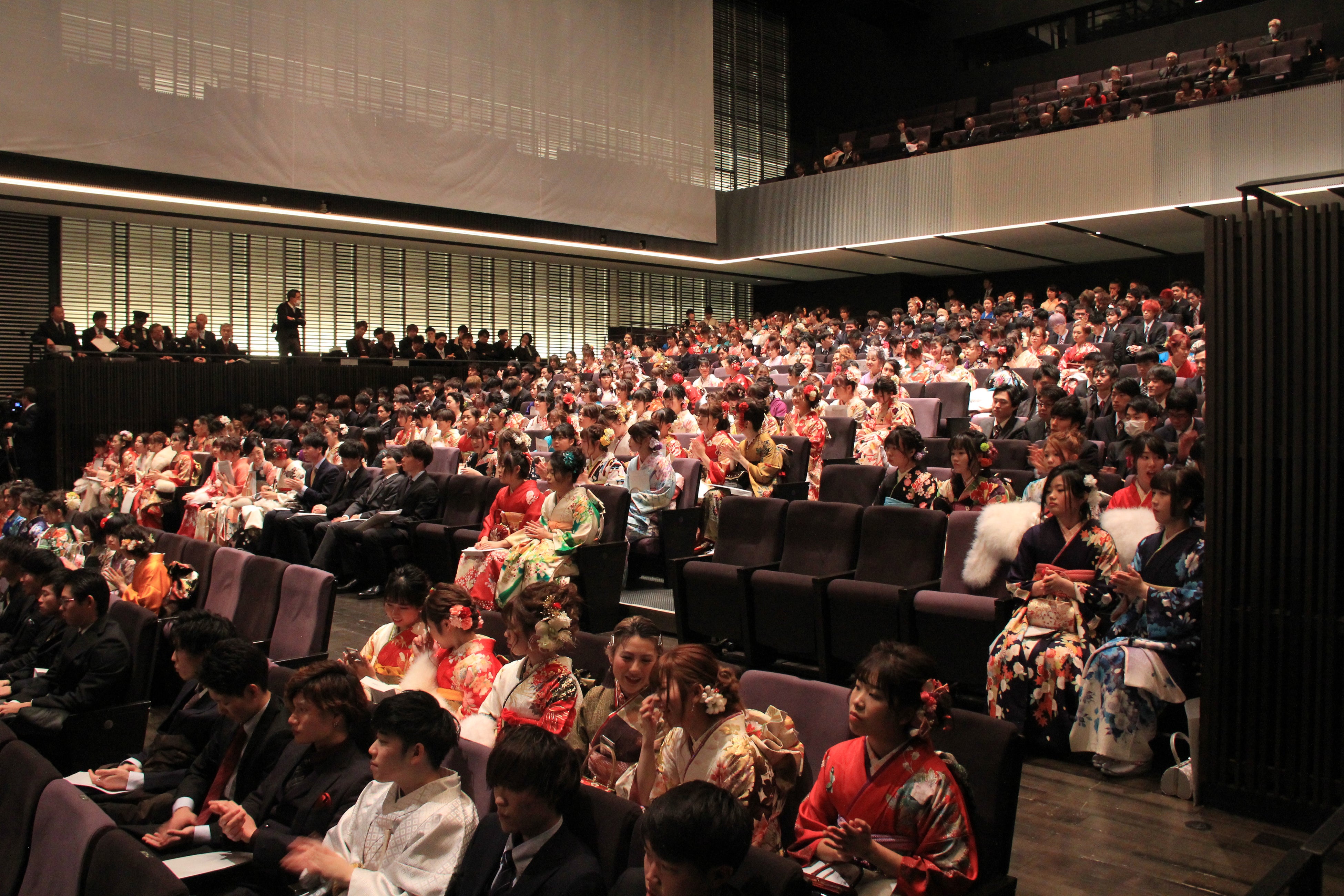 令和2年の成人式の様子