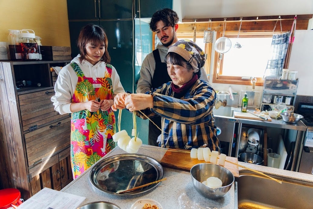 気候・風土を活用した郷土料理体験
