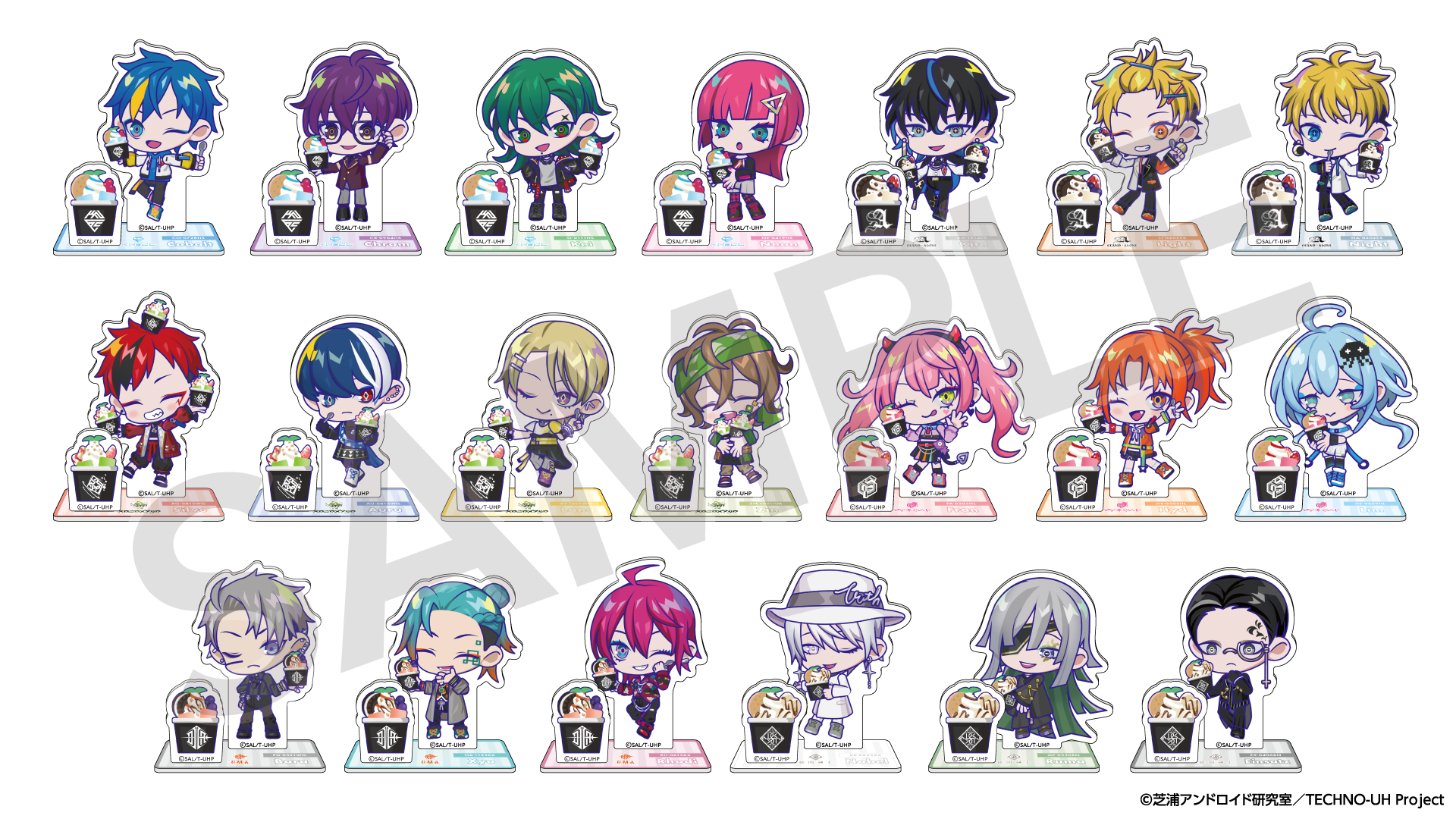 トレーディングアクリルキーホルダー　マンハッタンロールアイスコラボ第一弾　SAO トレーディングアクリルキーホルダーマンハッタンロールアイス