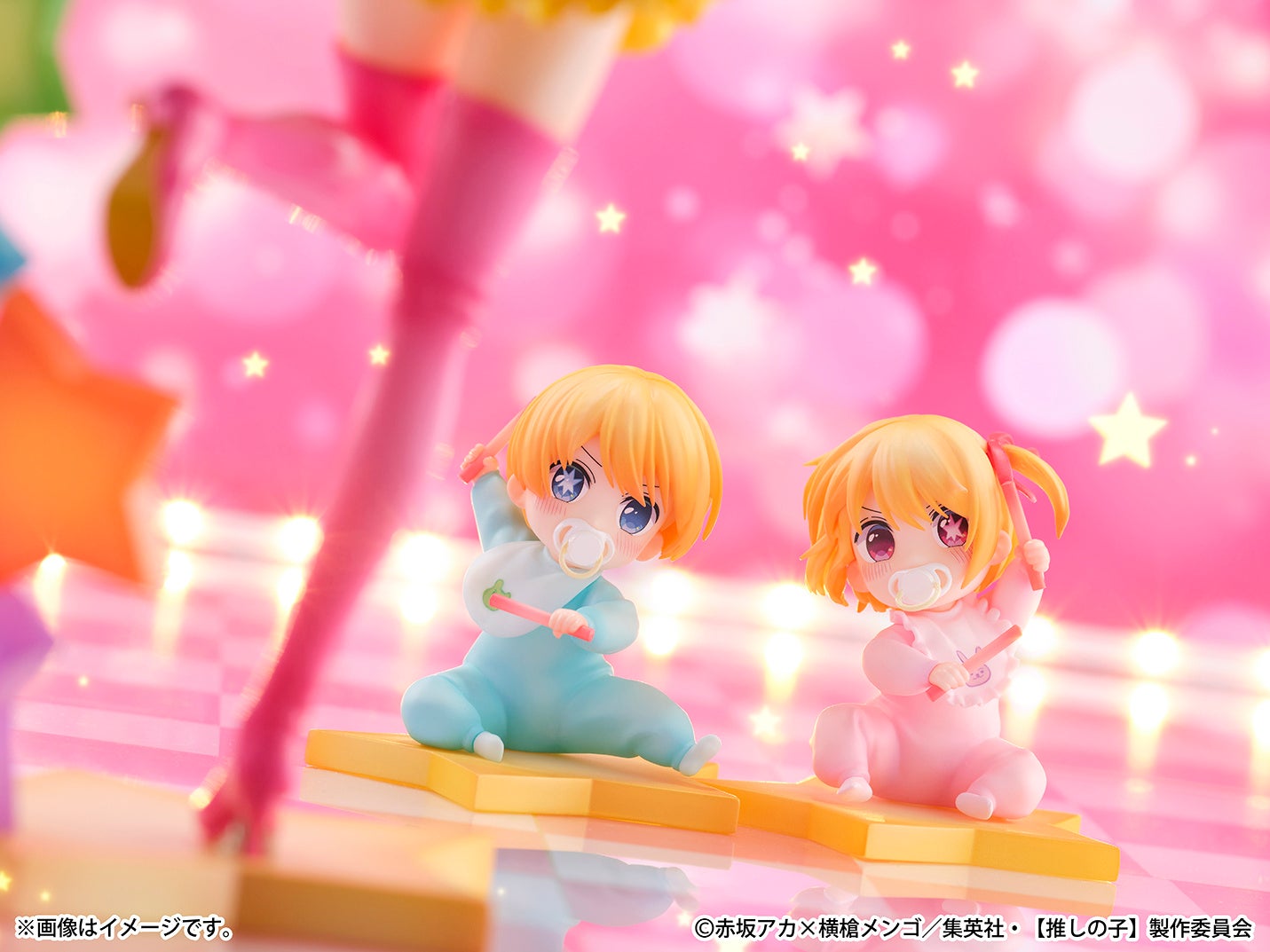 【推しの子】 推しの子】：ハイジュエリーまとうルビーとアクア 「SPUR」表紙