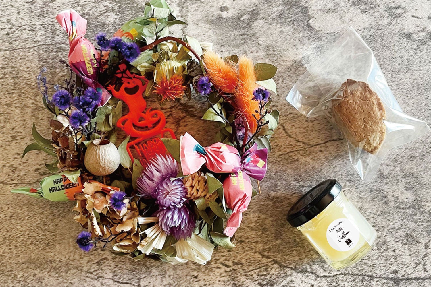 Happy×Candy×Halloween SET　iico×Lotus Flower×chomusubi DECOR 2023