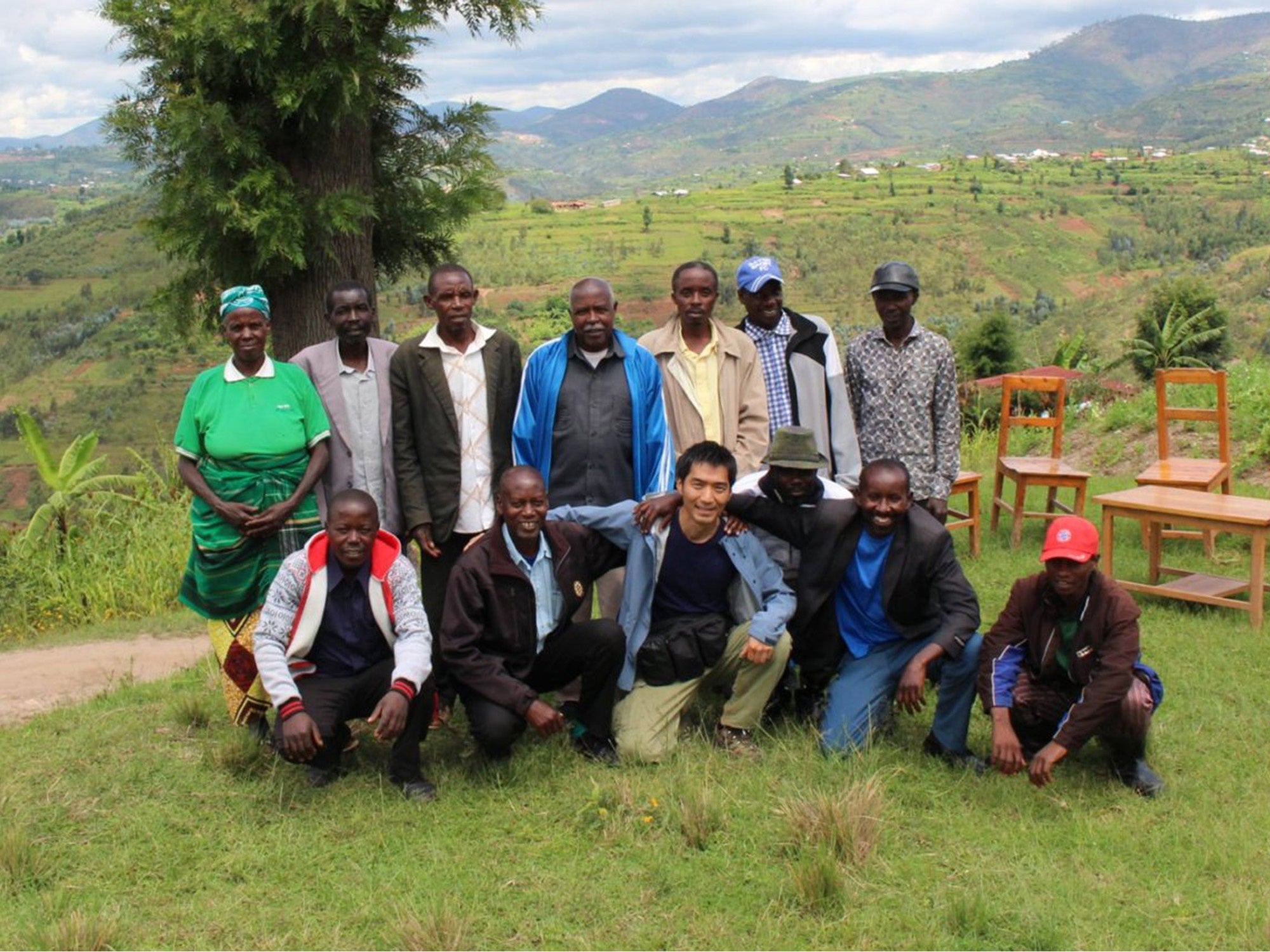 2019年訪問時 プロジェクトメンバーとの集合写真