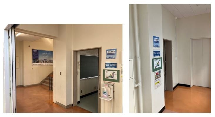 ネーミングプレート設置風景