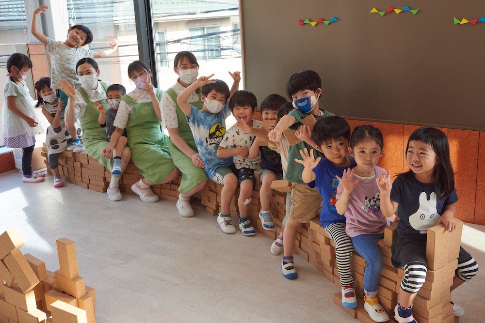 みんなで一緒に作って遊べる