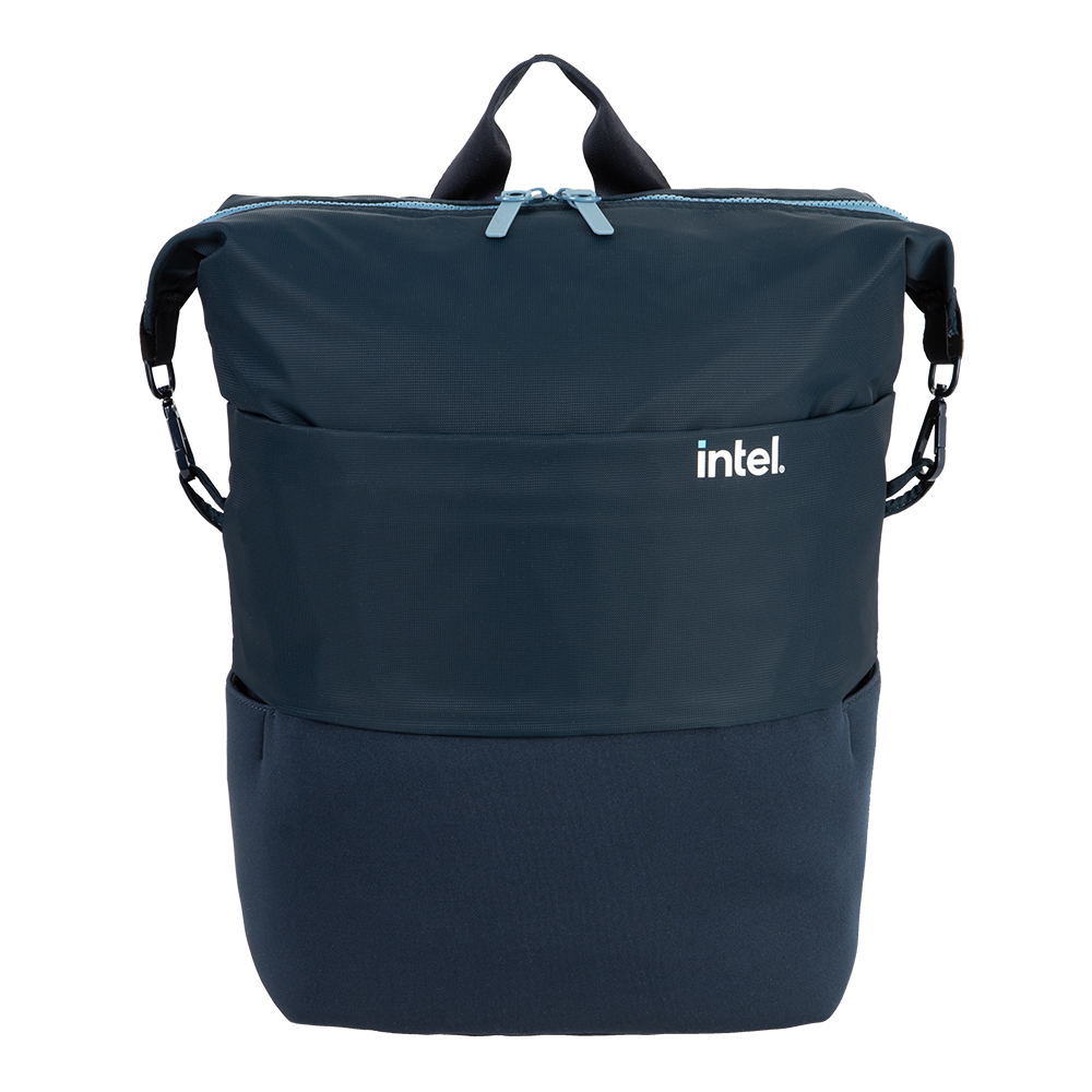 ノートパソコン専用スリーブ付きインテル® バックパック 正面