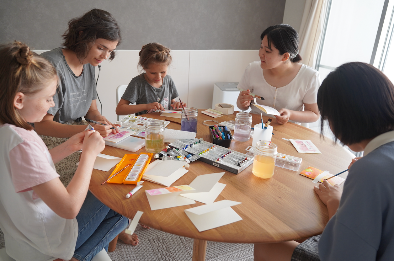 まちなか留学の様子