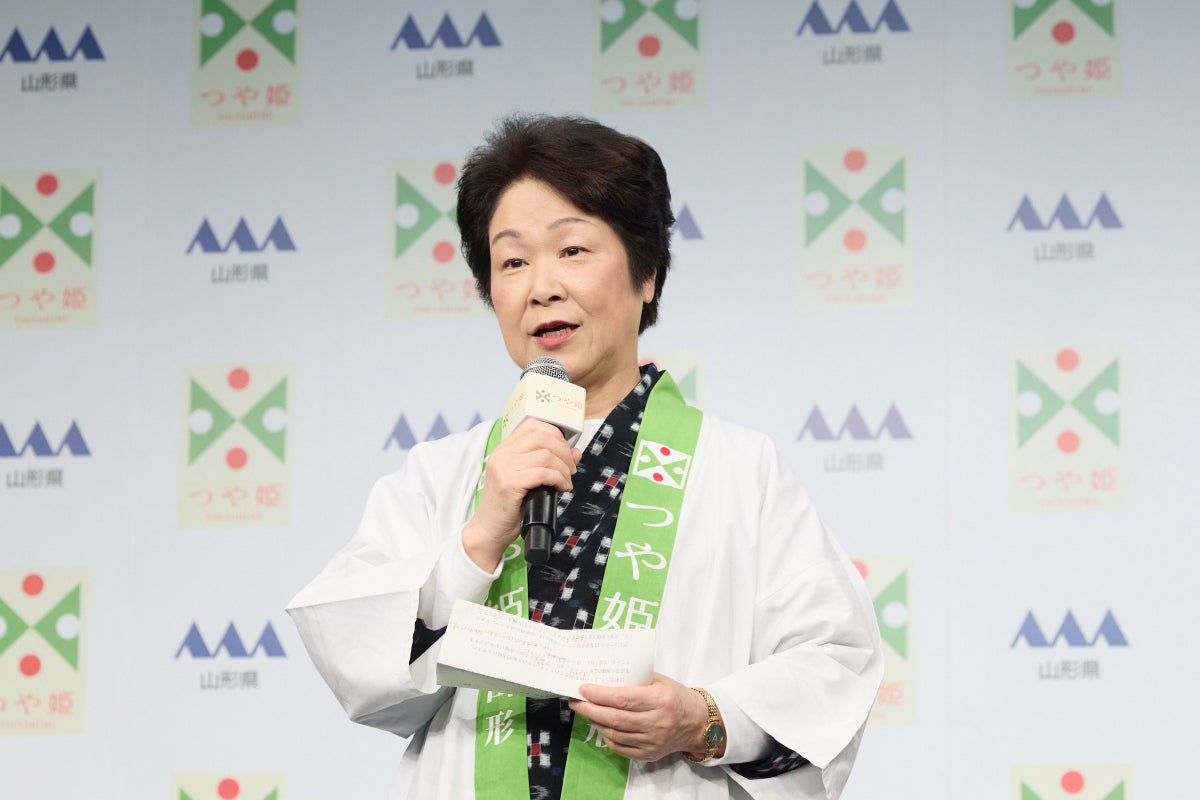 「つや姫」新CM発表会 菊乃井・村田吉弘さんと和田明日香さんが新米の出来栄えと家庭での炊き方を語る