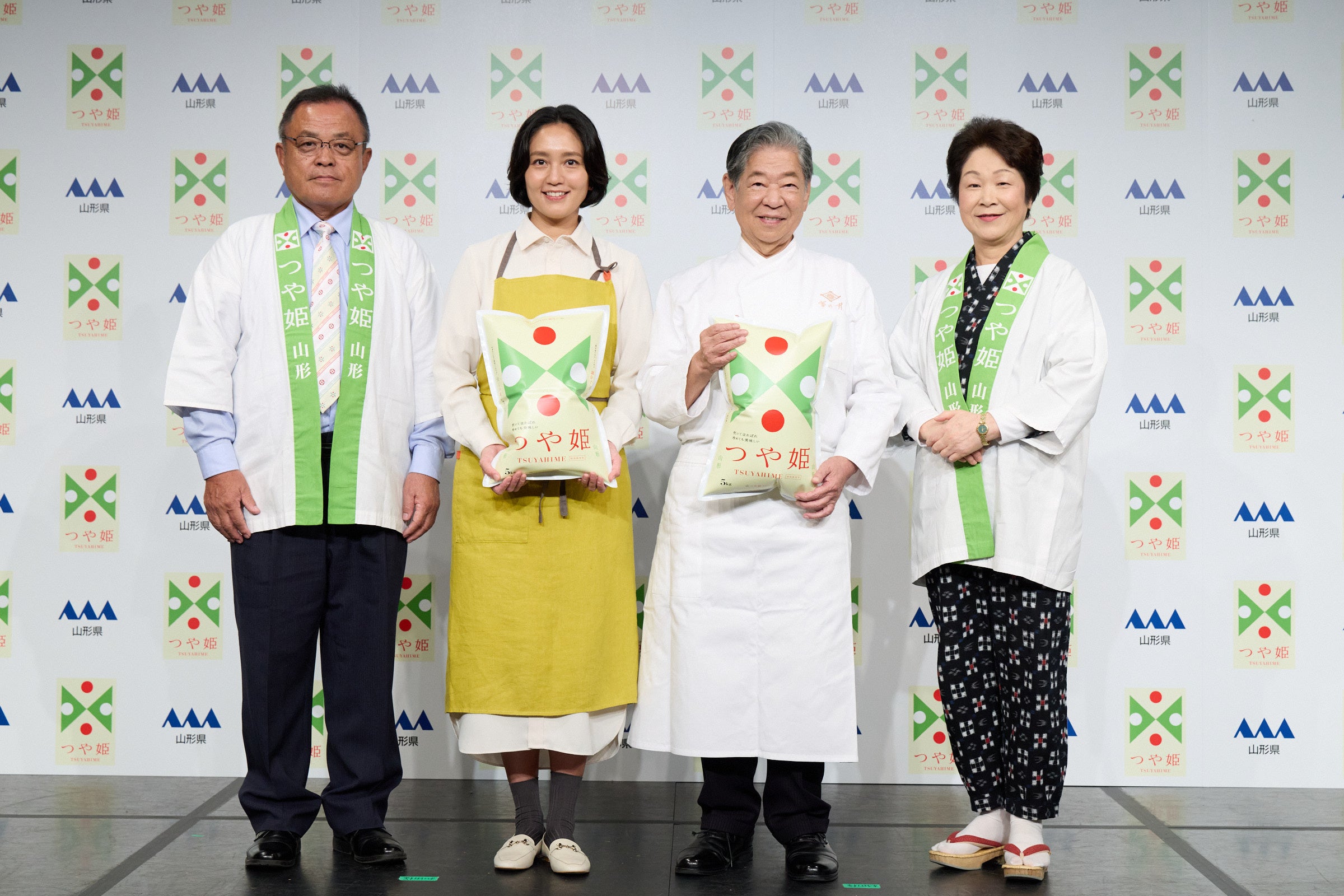 【イベントレポート】山形県産ブランド米「つや姫」新TVCM発表会を開催！料亭「菊乃井」主人の村田吉弘さん、料理家・食育インストラクター和田明日香さんが登壇