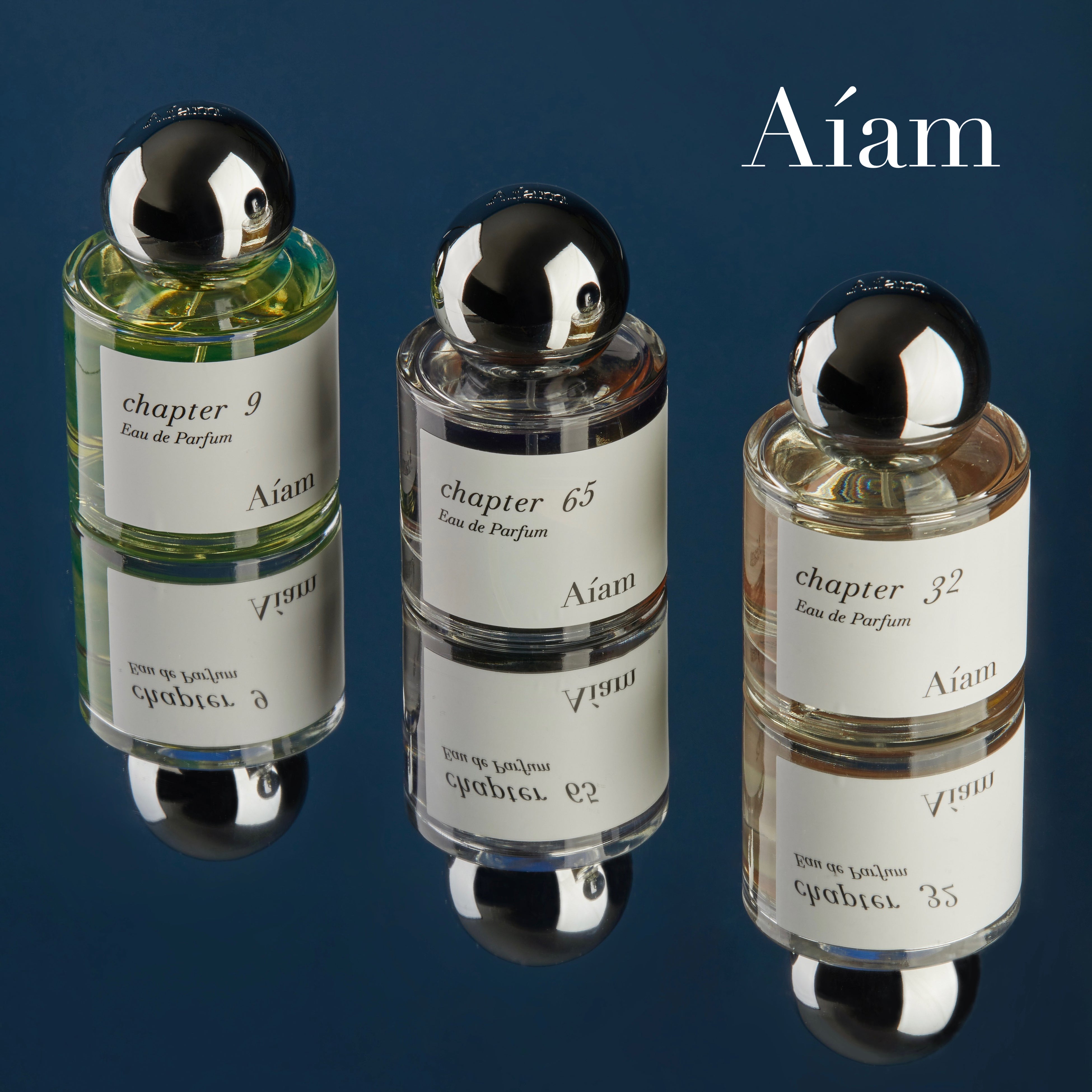 右からchapter9 50mL,chapter65,chapter32