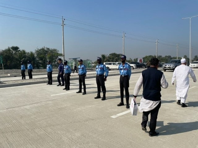 式典臨時警備②