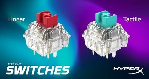 HyperX リニア／タクタイルスイッチ