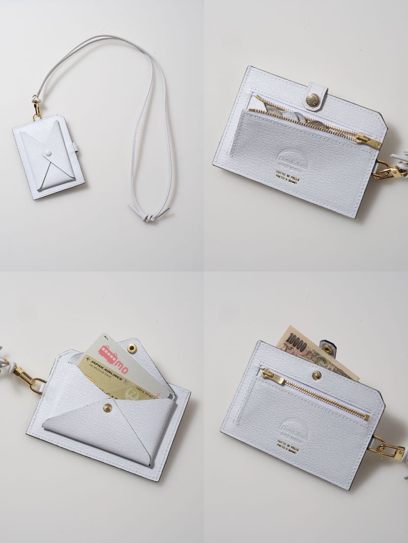 L’arcobaleno 新品 スマートミニネックウォレット WHITE ラルコバレーノ/鈴木六夏さん 別注アイテム発売 | M株式会社の