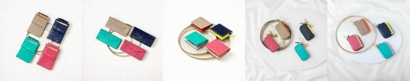 スマートWショルダーウォレット 35,200税込 エンベロップ型ロングウォレット 28,600税込 スナ ップタイプ二つ折りミニウォレット 27,500税込 スマートキーケース 12,100税込 スマートWキーケース ¥¥ 18,700 税込