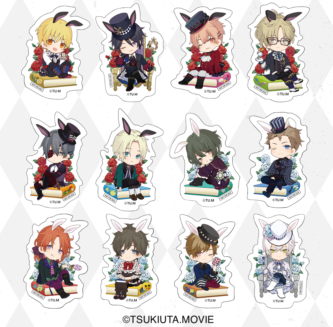 ツキウタ。」劇場版 RABBITS KINGDOM THE MOVIEと宝石専門店KARATZが