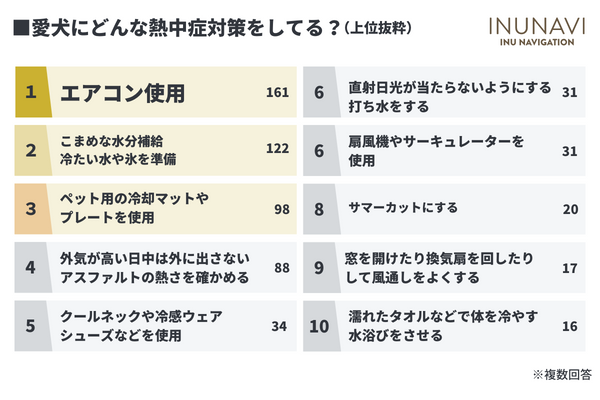 愛犬の熱中症 暑さ対策は大丈夫 暑さ対策をしている飼い主は9割以上だが応急処置を知らない飼い主は も 飼い主323人アンケート 株式会社plan Bのプレスリリース