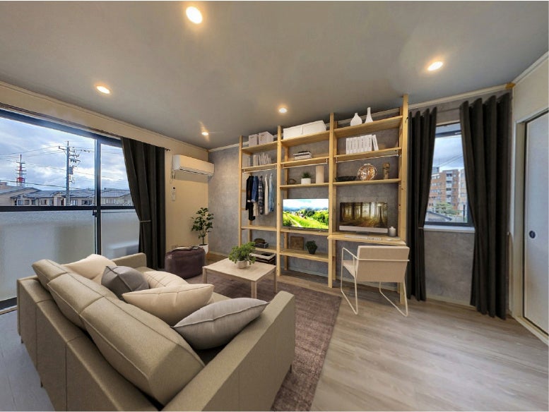 お部屋に合った可動棚が作成可能に