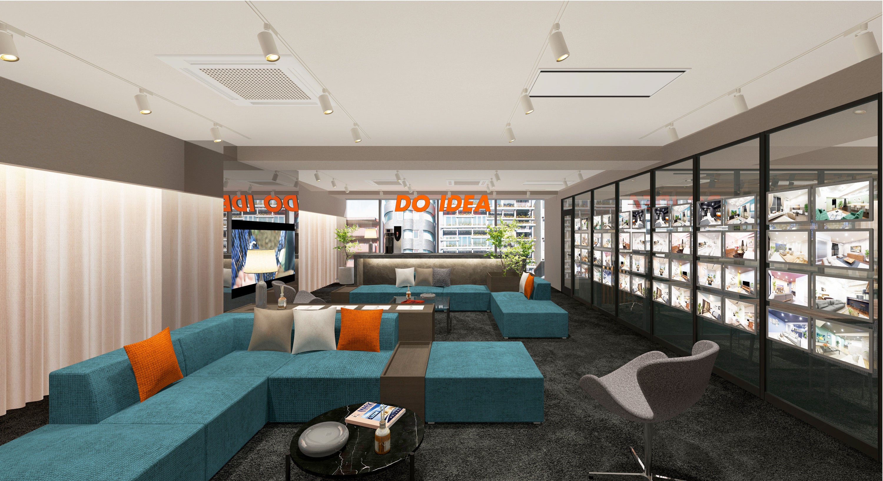 不動産オーナー専用ラウンジを併設