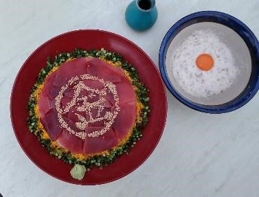 道の駅足柄　金太郎のふるさと「金太郎はっけよい！ねばトロ相撲丼ぶり」