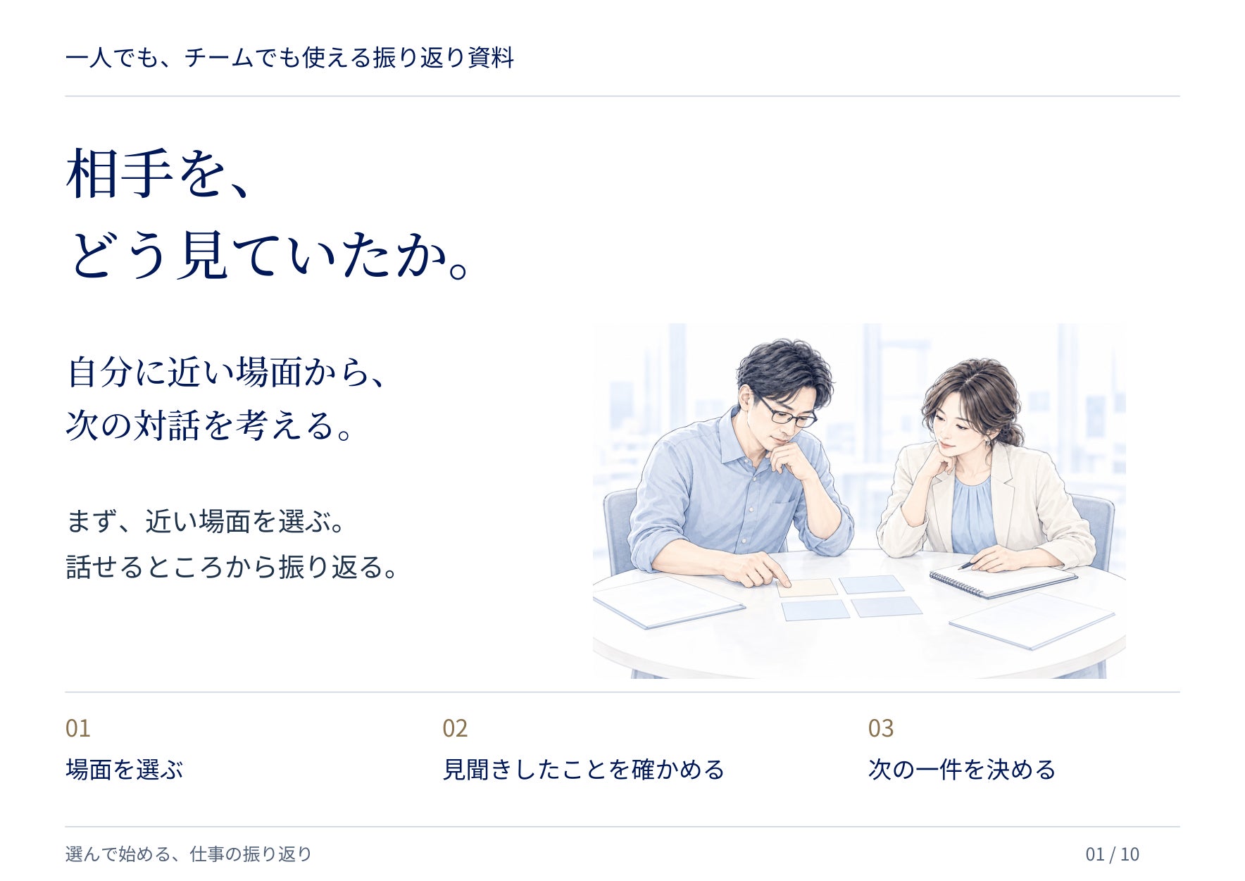 相手を、どう見ていたか。の公開図解