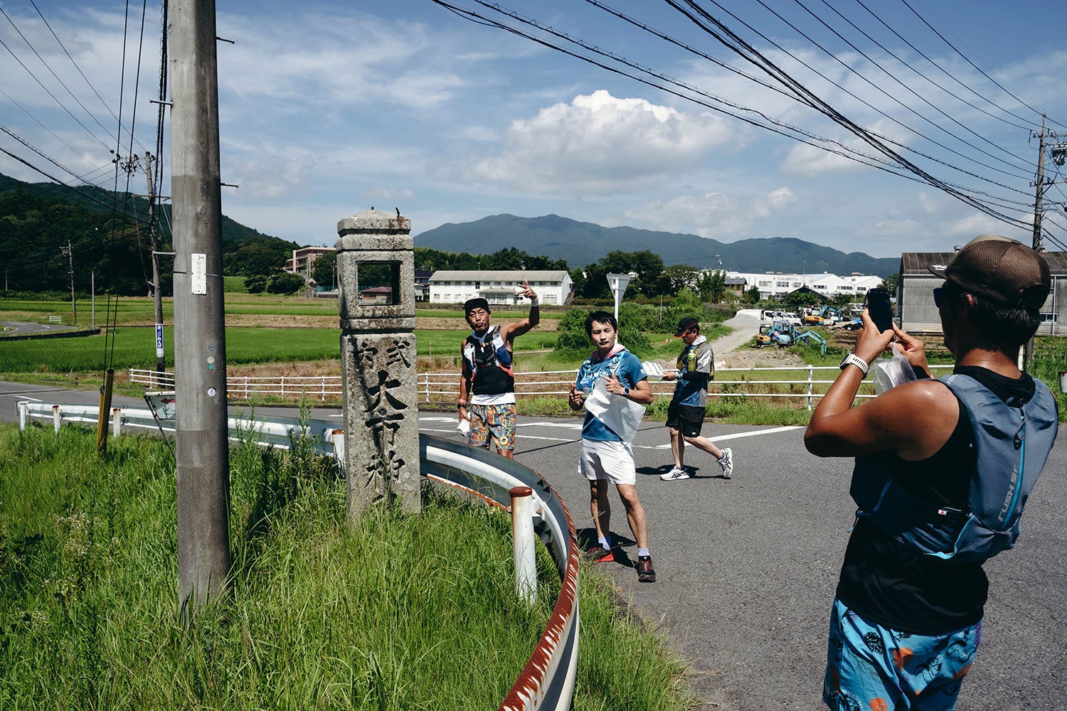 前回大会の様子。ディスカバリースポットチェックイン