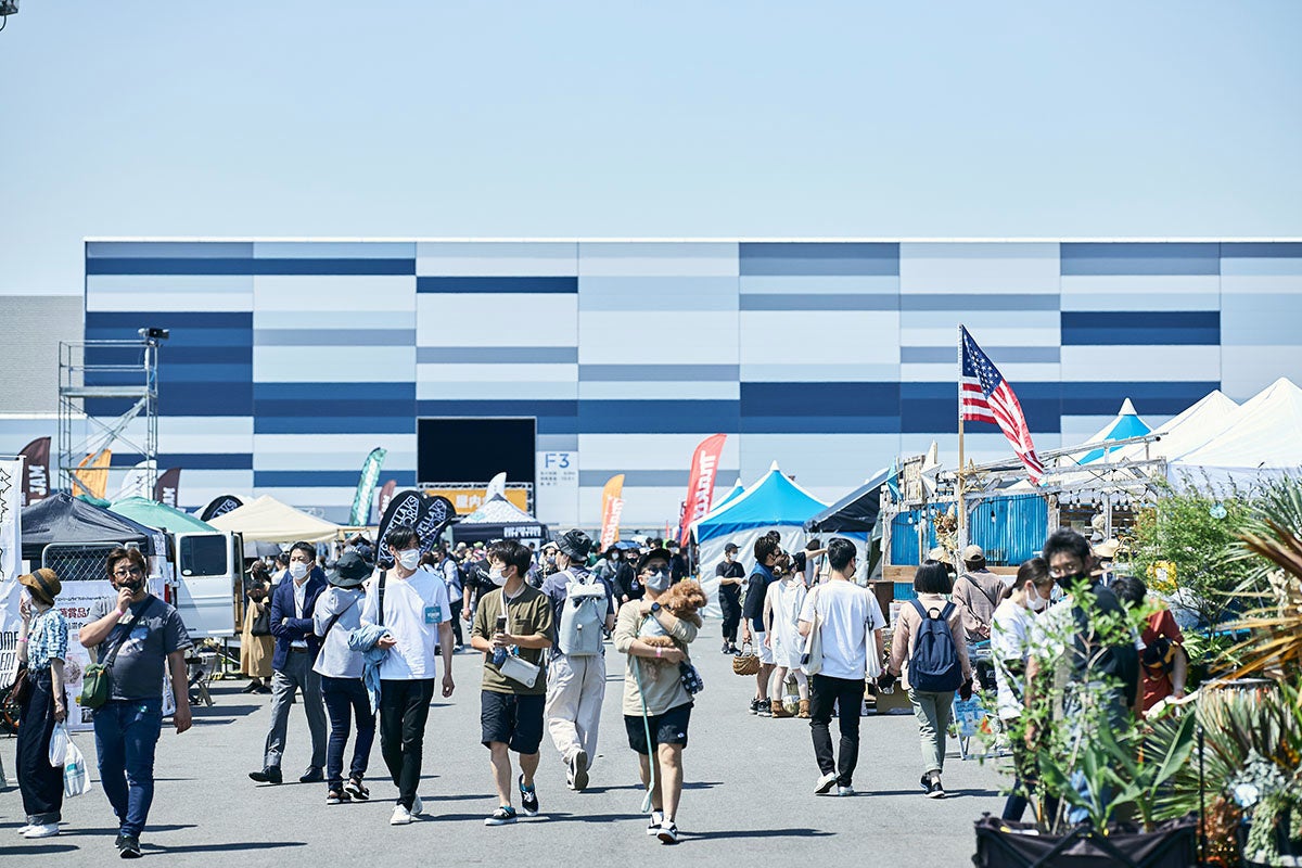 ©FIELDSTYLE works　5月開催　屋外の様子