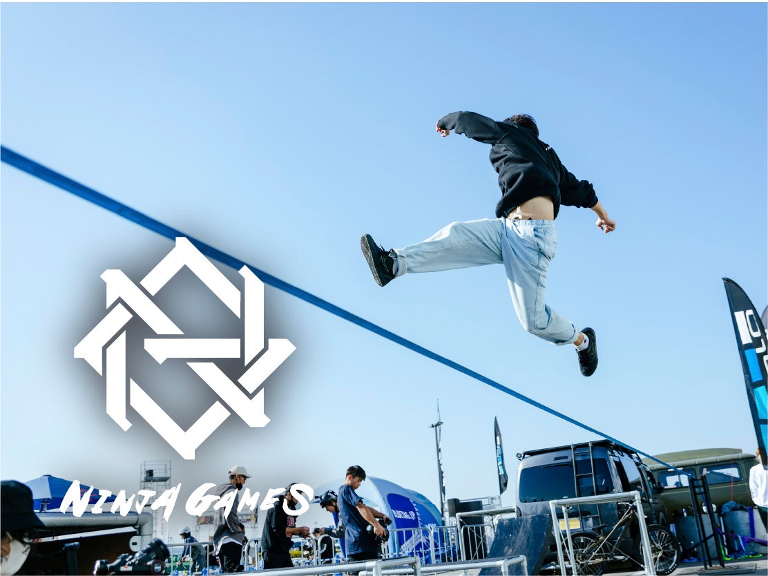 トップアスリートの指導でトライアル、パルクール、スラックライン、スクーター、スケボー、5種の競技が体験できる！ 日本最高峰の選手たちによる華麗なジャム・パフォーマンスも実施！©FIELDSTYLE works