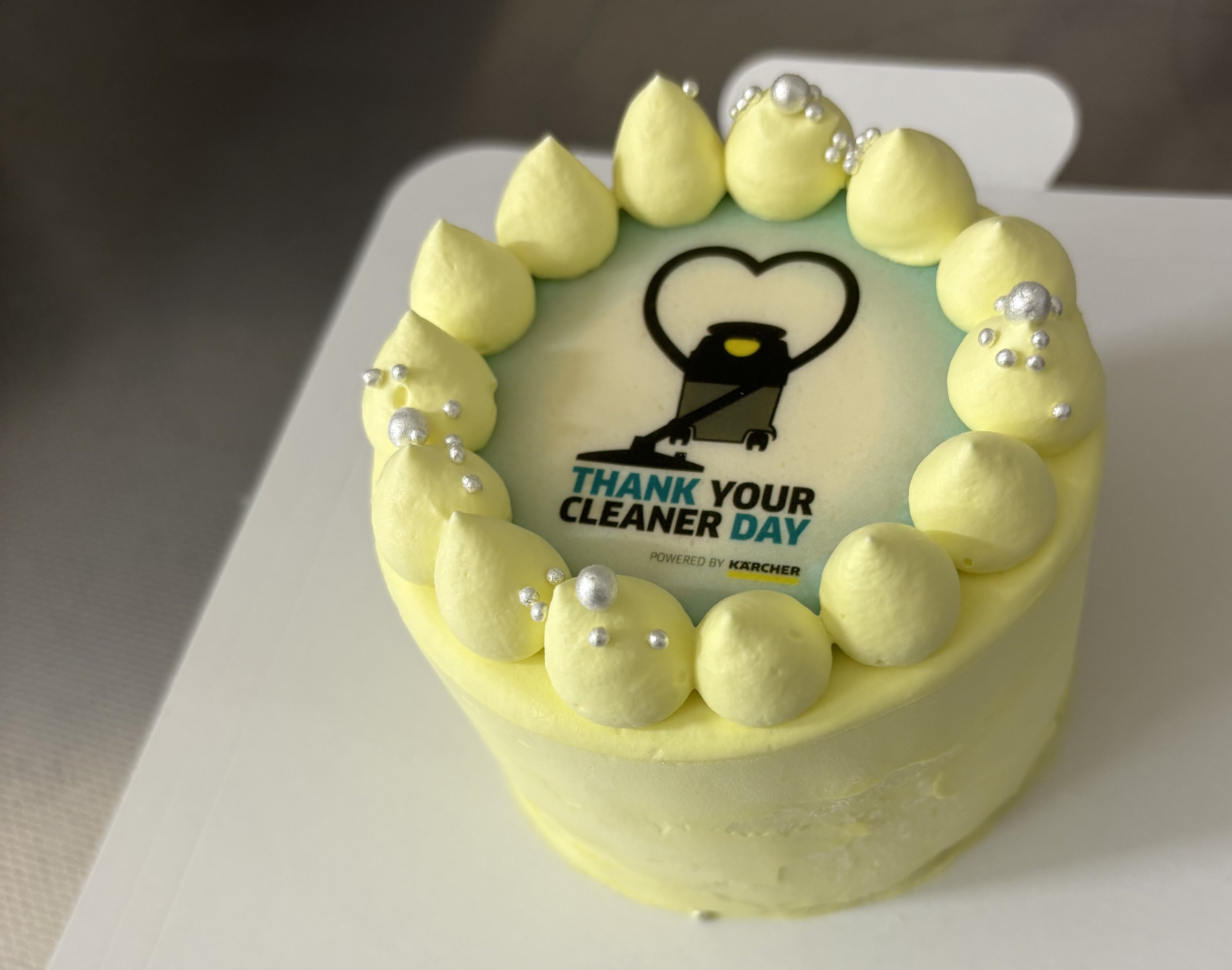 Thank Your Cleaner Day オリジナルケーキ