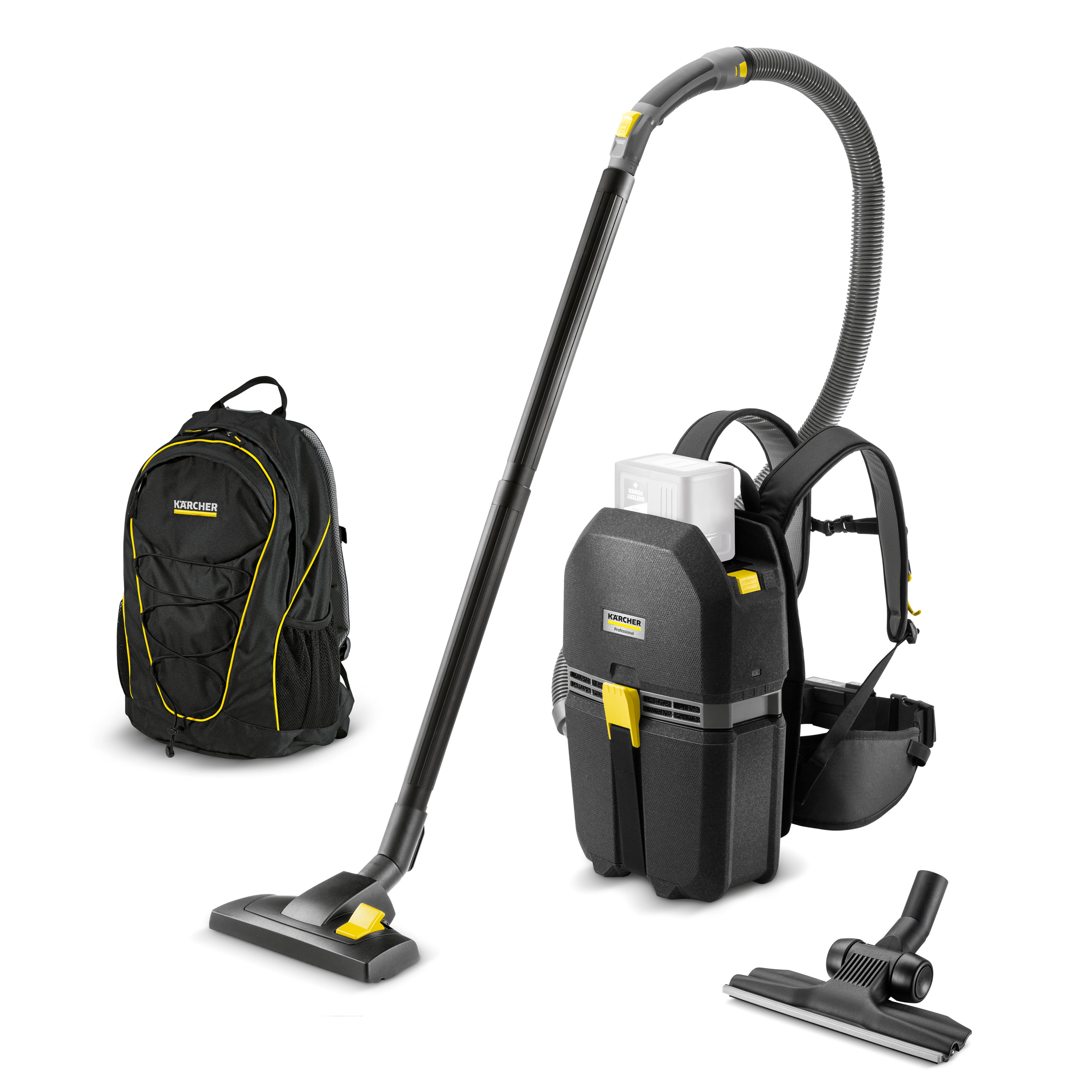 ケルヒャー 35周年記念特別セット バッテリー式掃除機 T 9/1 Bp3点セット（充電器なし） 3.137-238.0 ＫＡＲＣＨＥＲ ３５周年記念特別セット バッテリー式掃除機 Ｔ ９／１