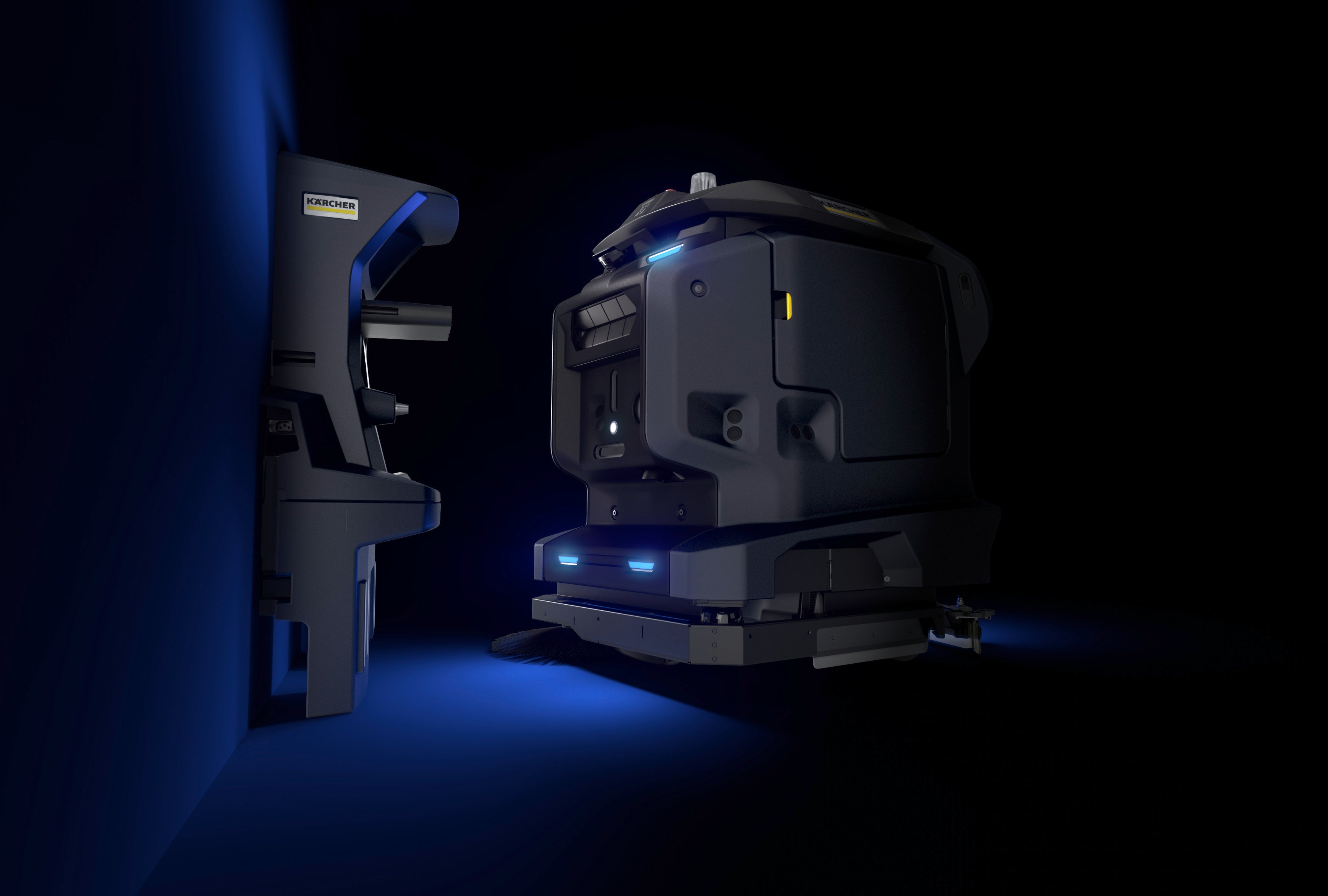 自律走行型 床洗浄ロボット KIRA B 50