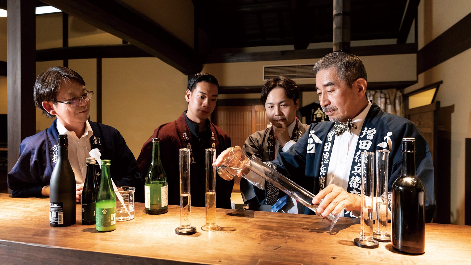 京都の老舗酒蔵3蔵によるアッサンブラージュ