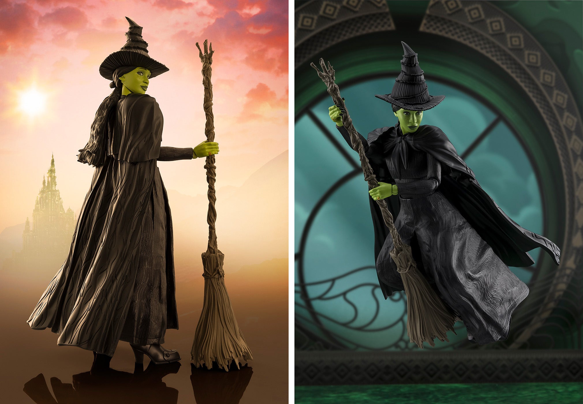 ピヨ子 ウィキッド グリンダ エルファバ 映画『ウィキッド ふたりの魔女』より「エルファバ」「グリンダ」が