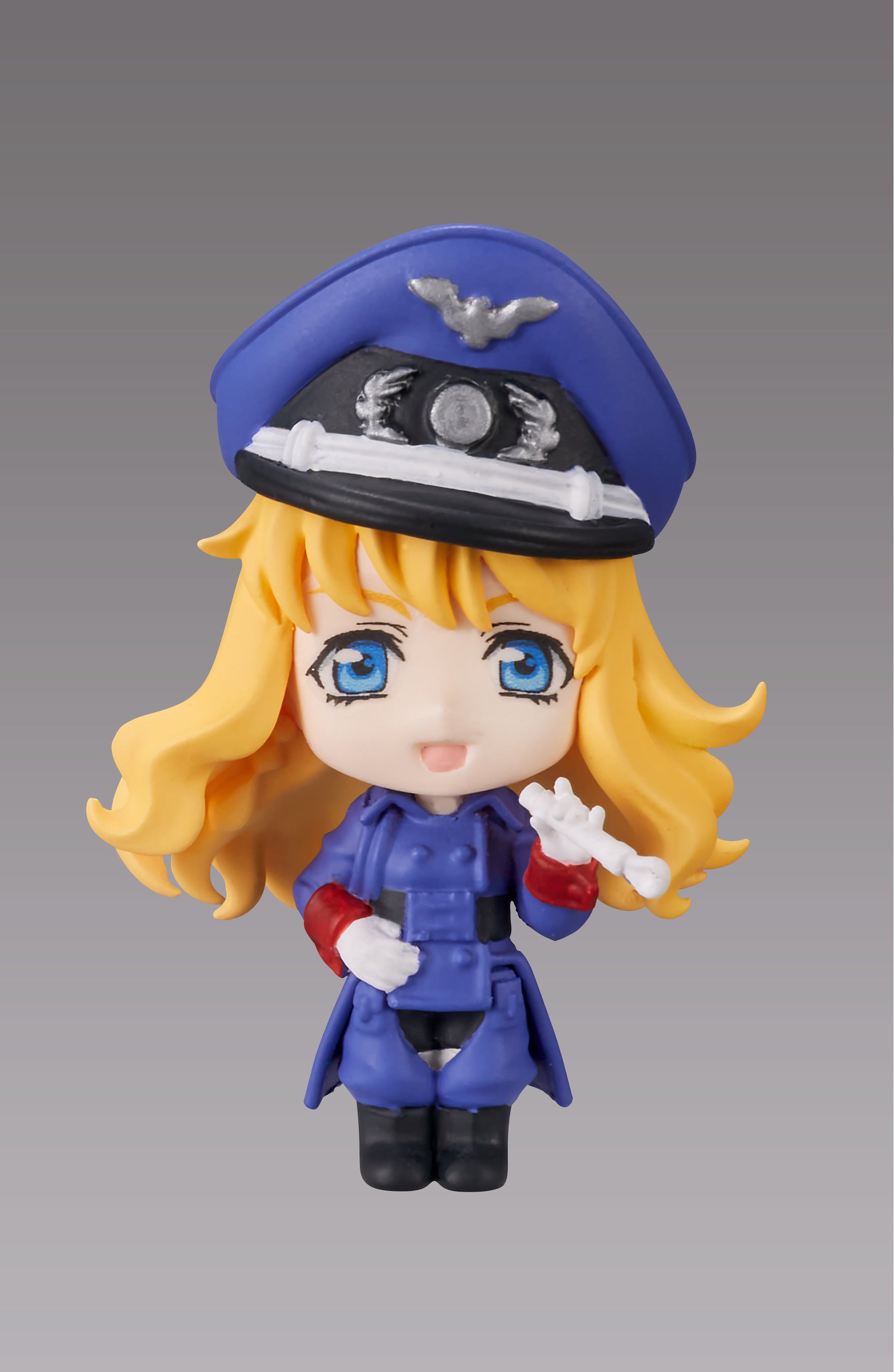 デフォルメデザインのメカとキャラがセットになったコレクション