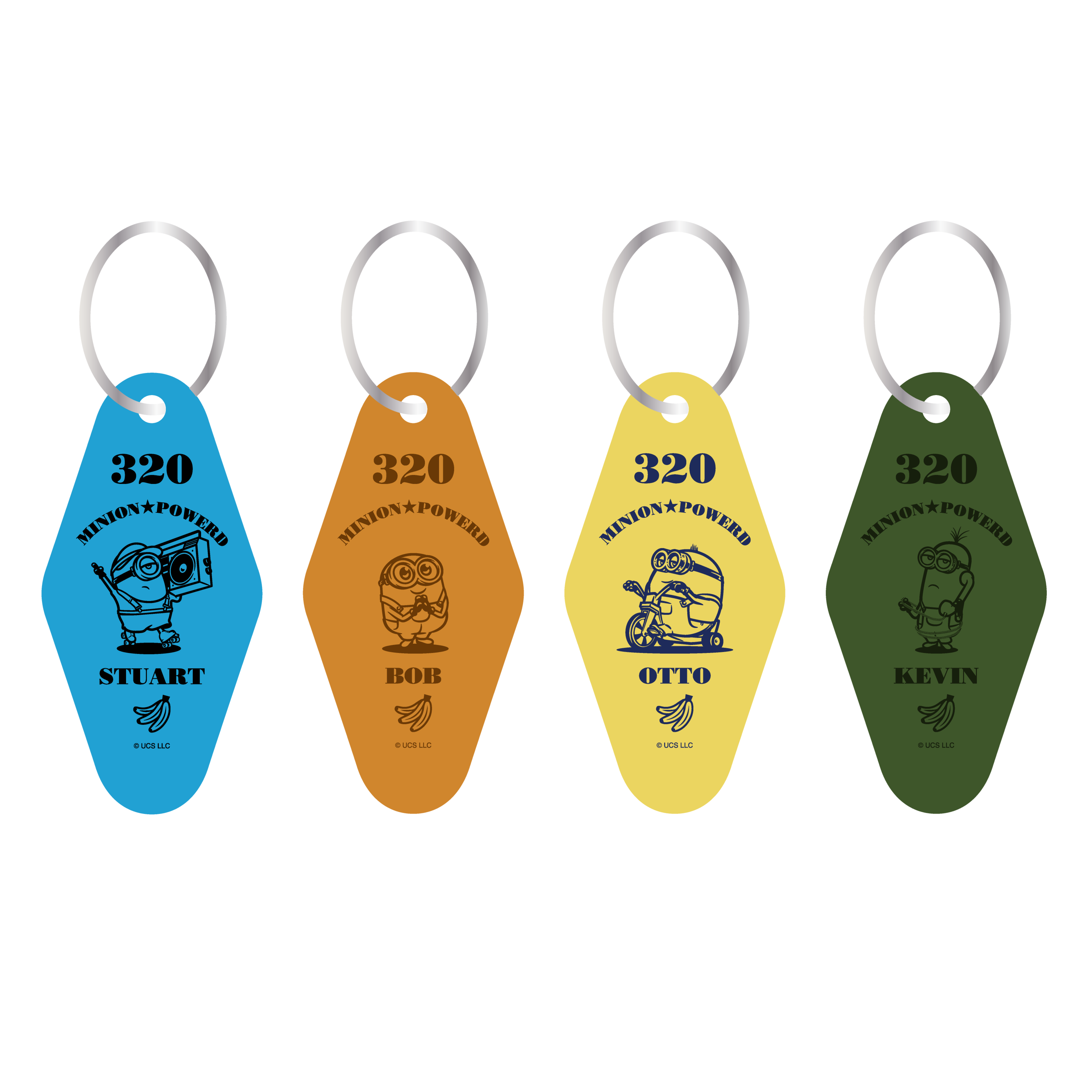 モーテルキーリングホルダー 各 税込　660円