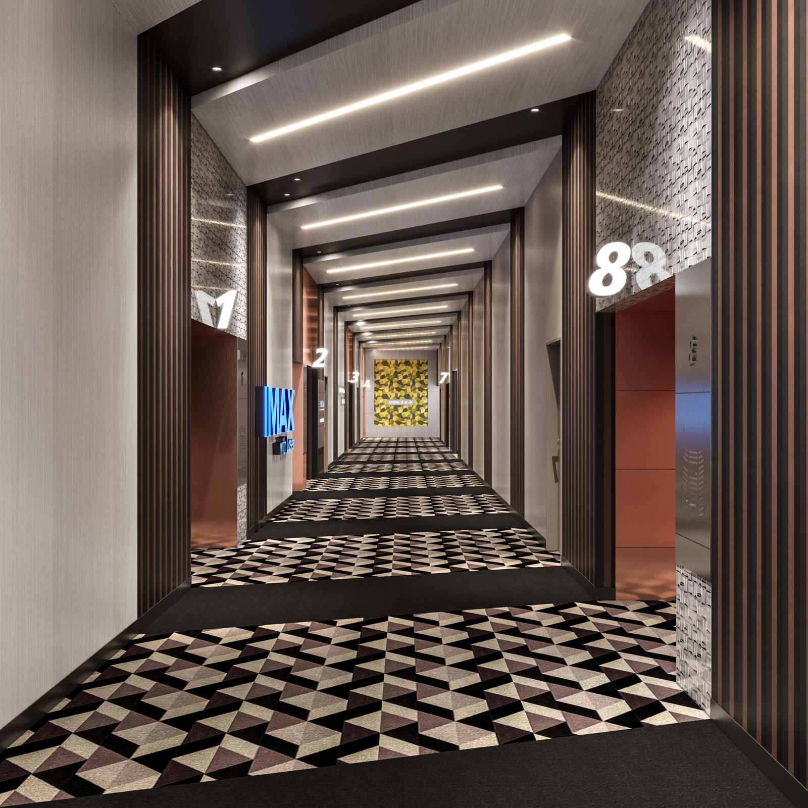 ※イメージパース　コリドー