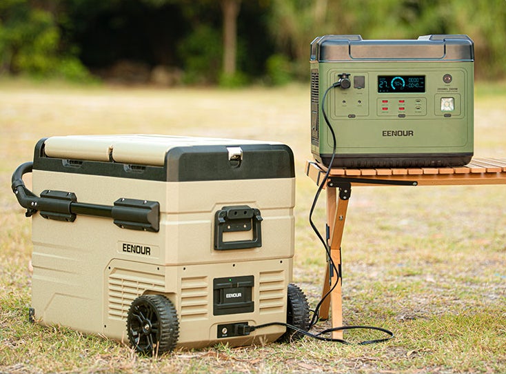 人気商品超目玉 目玉商品 未使用☺︎EENOUR車載冷蔵庫45L TAW45+充電
