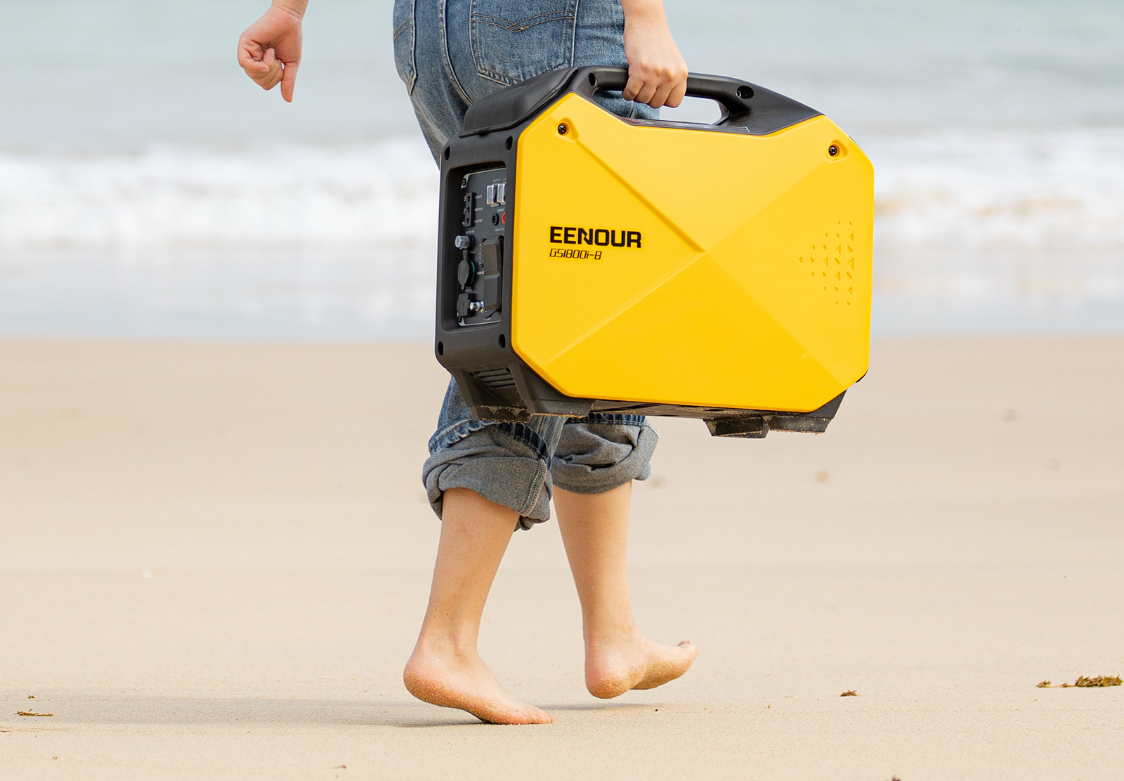 EENOURカセットボンベ式インバーター発電機GS1800i-B（1.3KVA