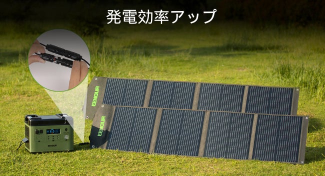 EENOURソーラーパネル120Wは2022年10月26日より発売開始。最大23.5 EENOURソーラーパネル120Wは2022年10月26日より発売開始。最大23.5