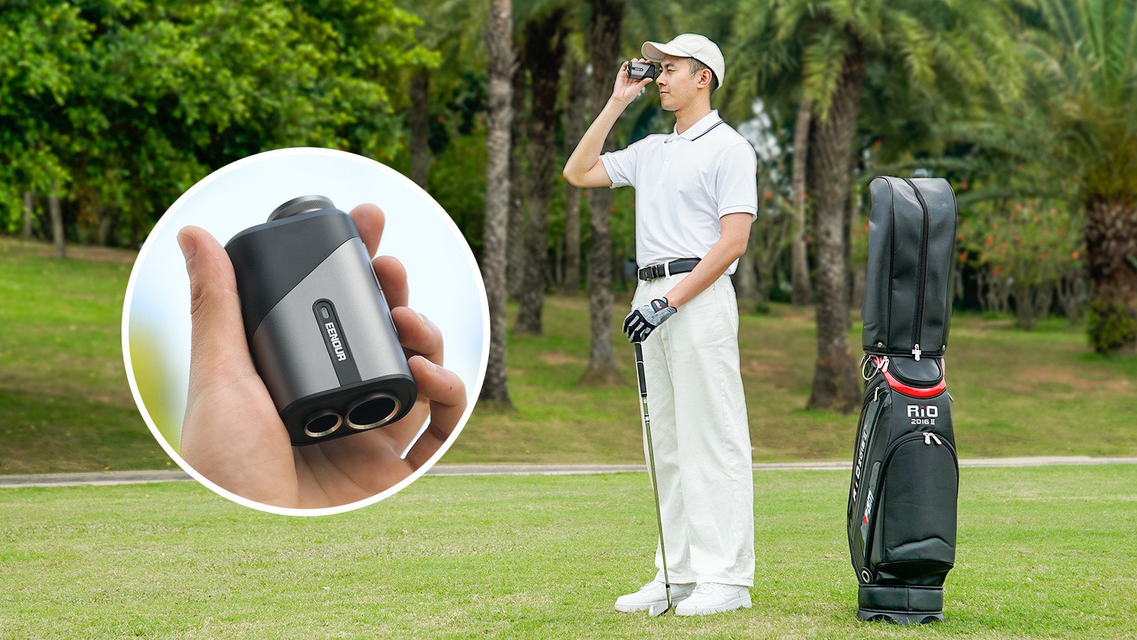 EENOUR最新のゴルフ距離計Ultra-mini U1000PROが登場！優れた