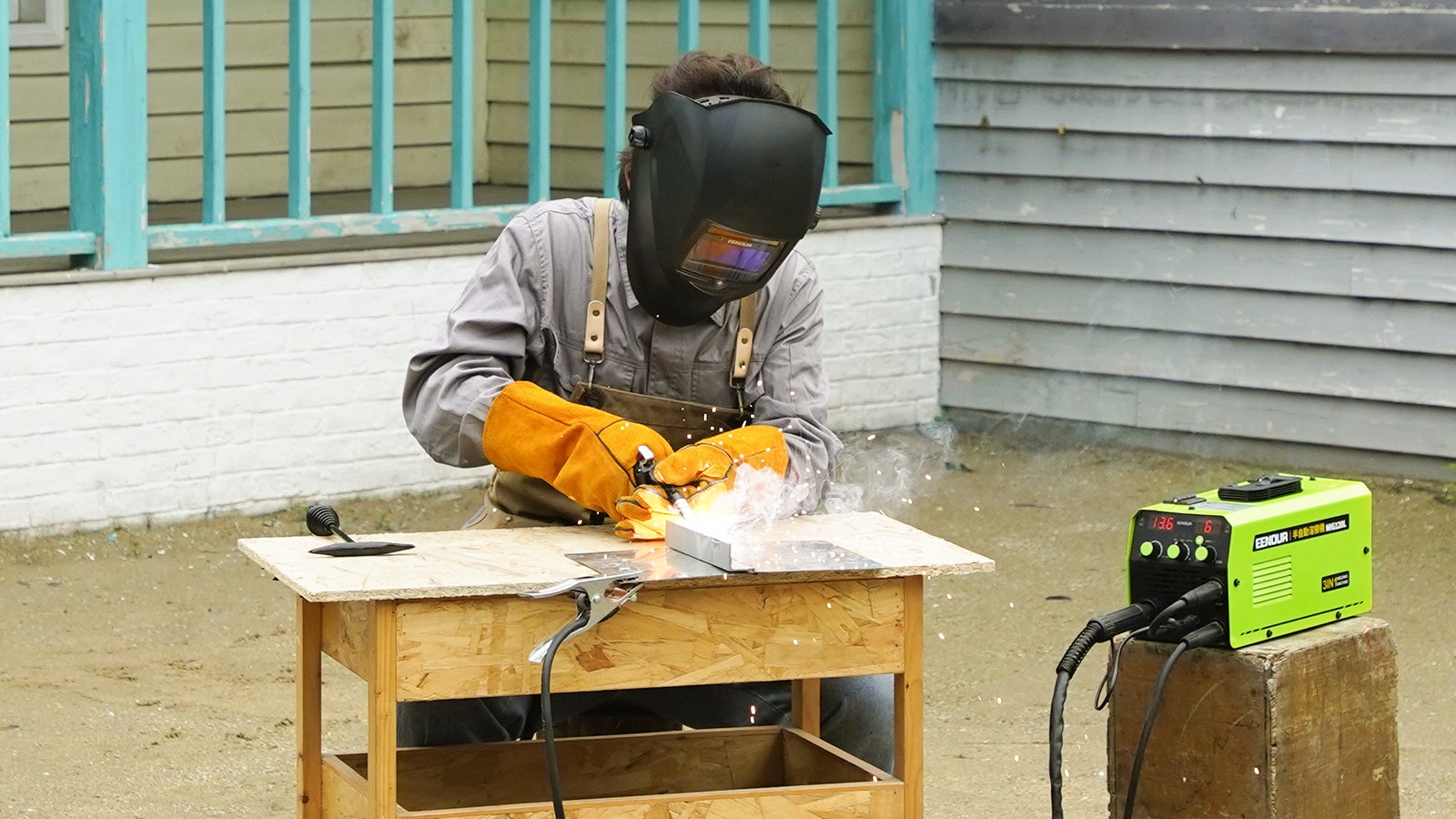 ​EENOUR半自動溶接機MIG-120L