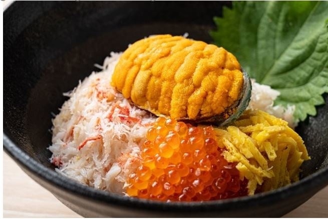 うに貝焼き かにみそ飯弁当 1,200円