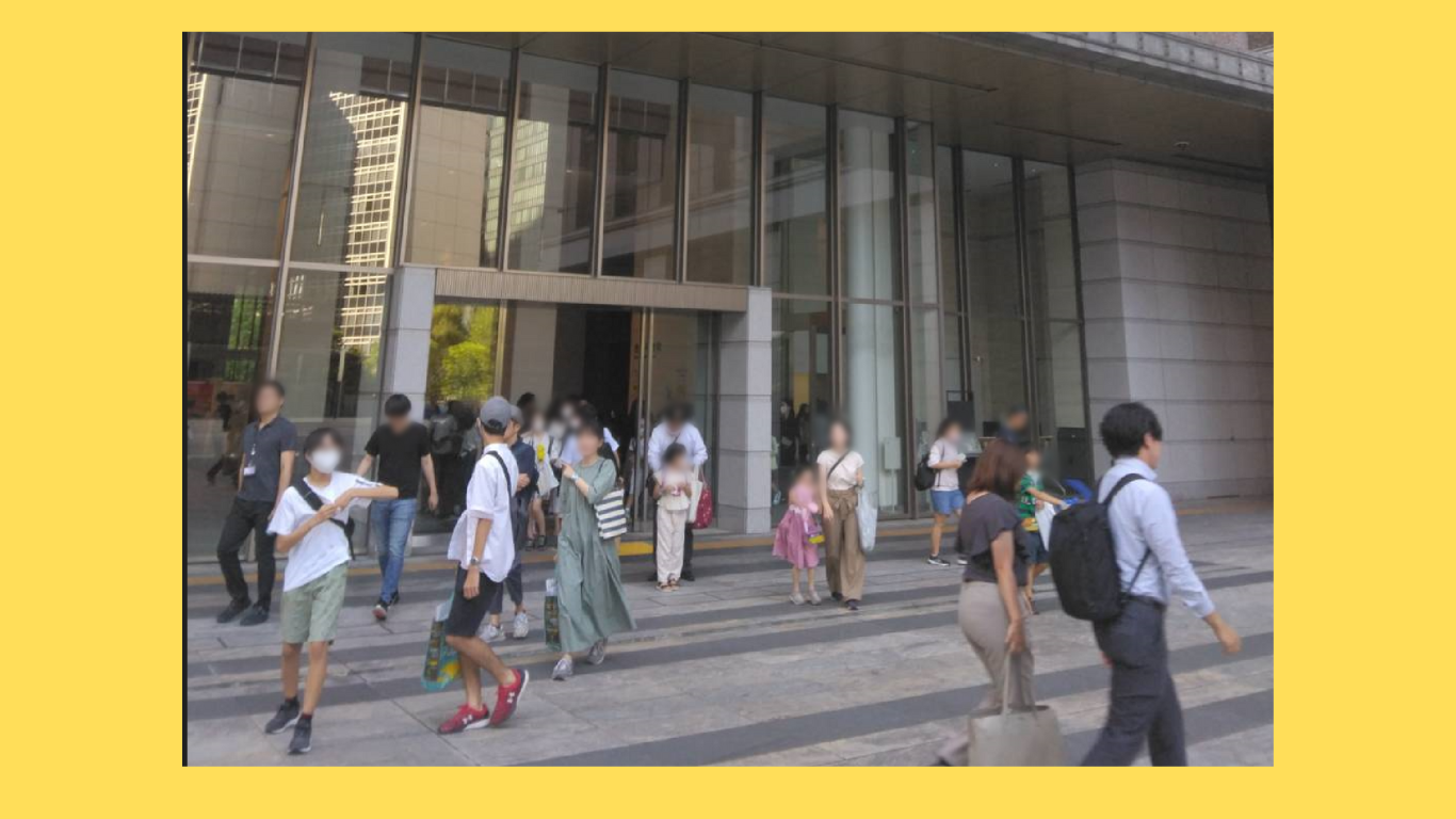 暑い中多くの方が来場しました