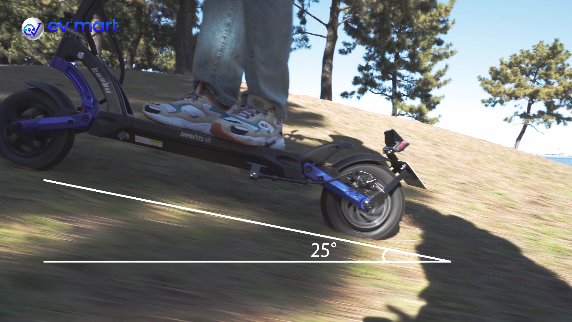 急な坂道もラクラク登り切ります