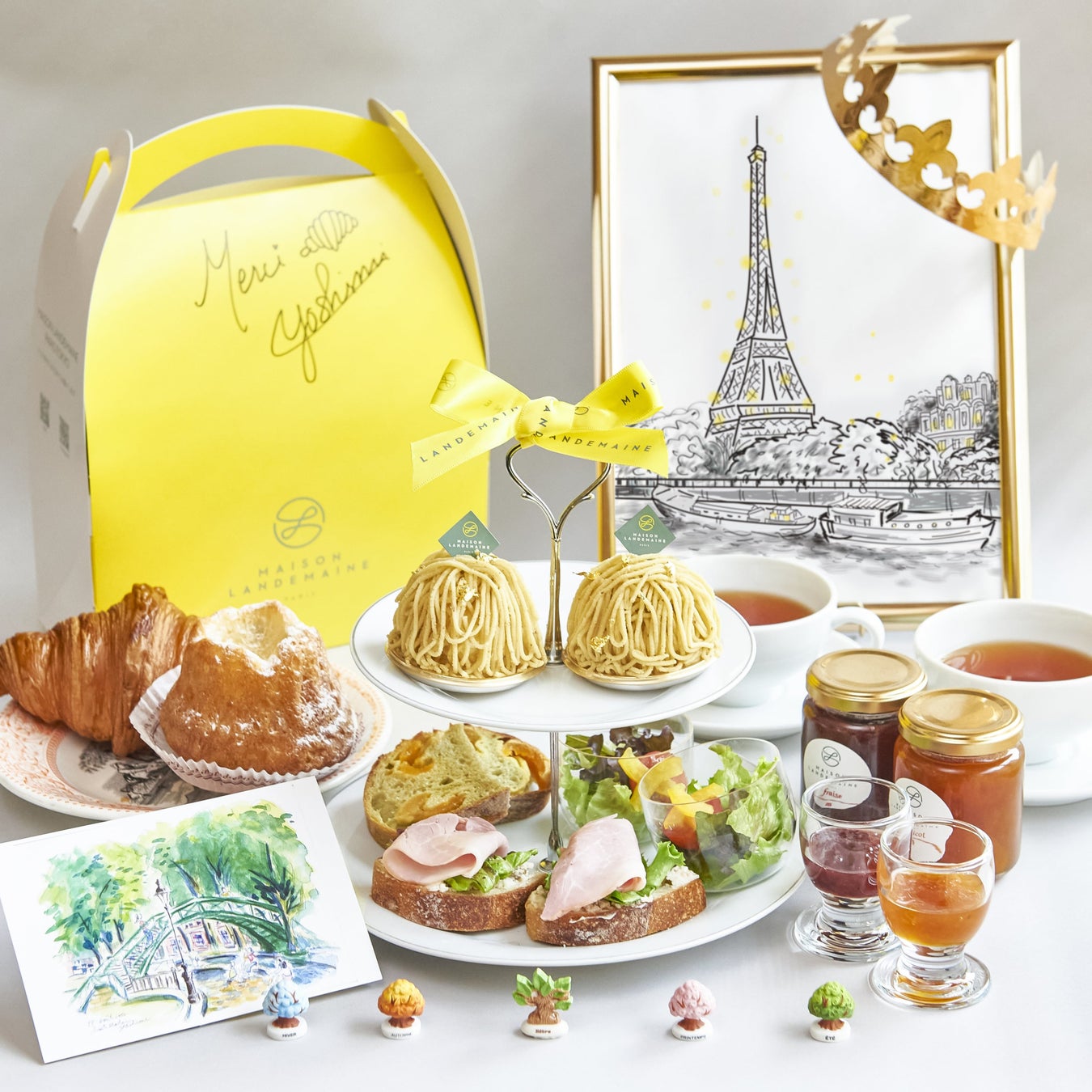 メゾンランドゥメンヌのアフタヌーンティー