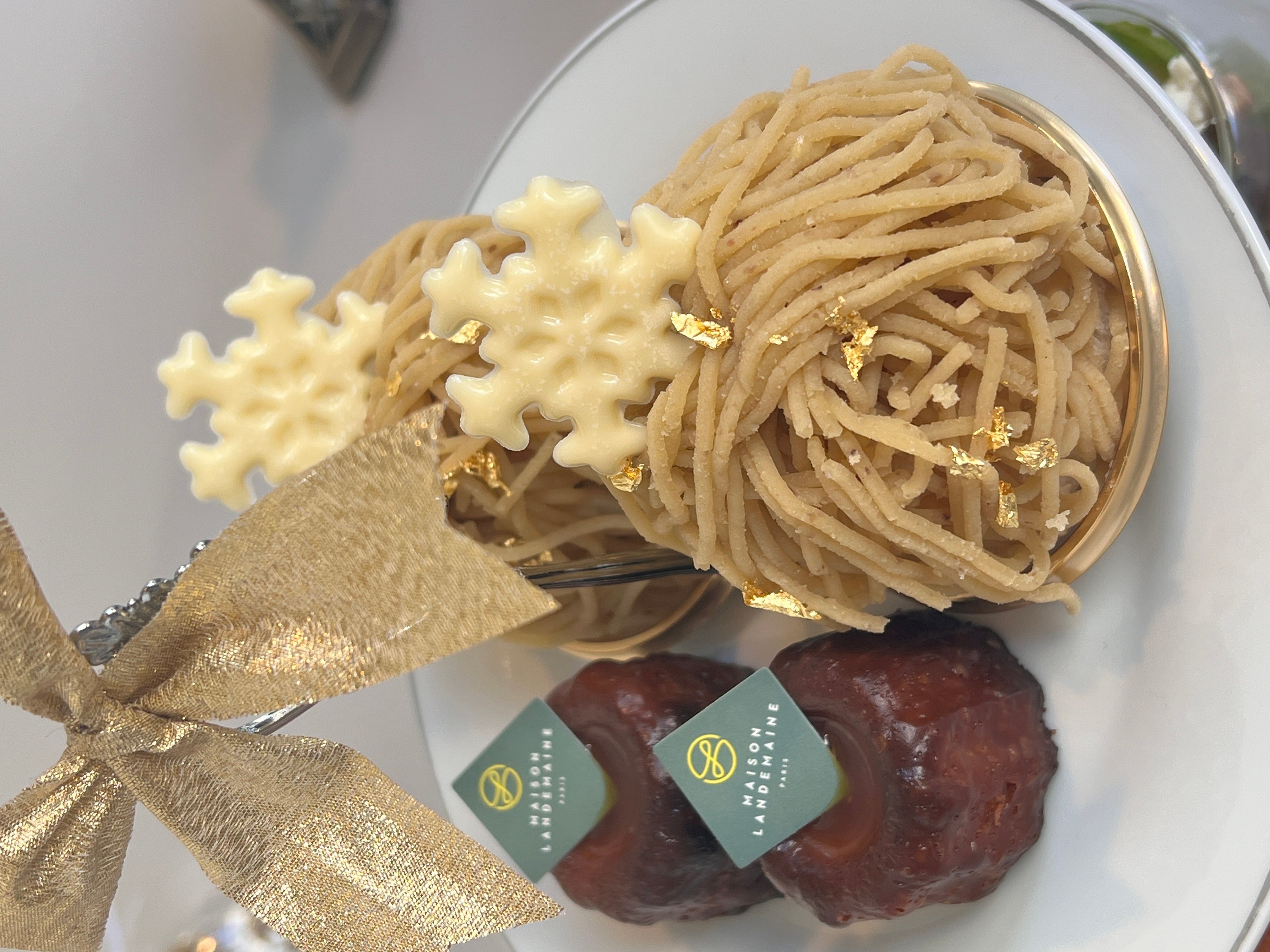 幸せを呼ぶモンブラン